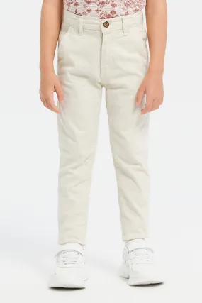 Beige Chino Trouser