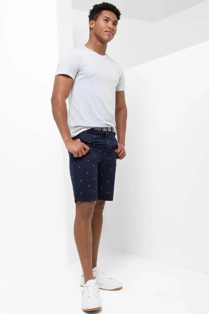 Belted Shorts Navy