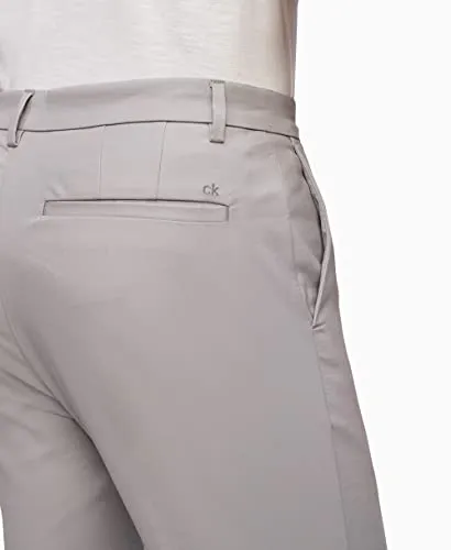 Calvin Klein Modern Stretch Chino Wrinkle Resistant Pants Alloy