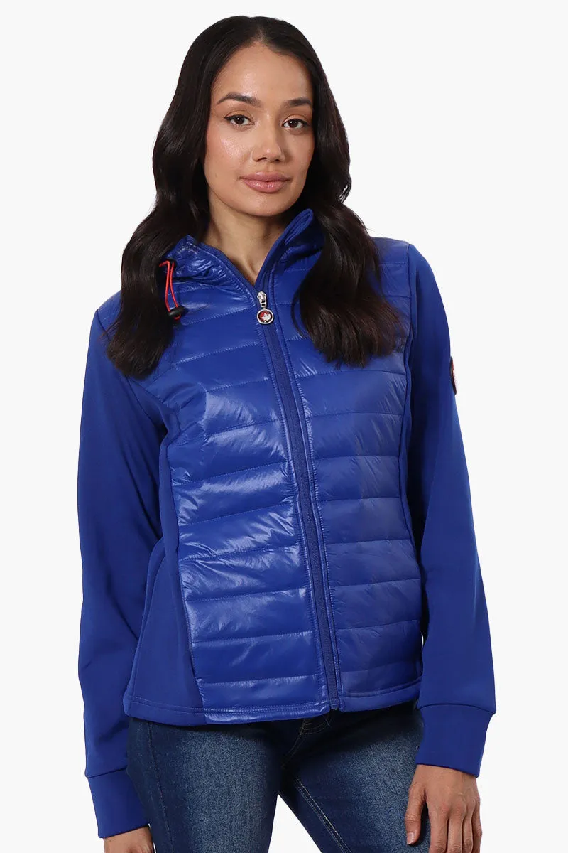 Canada Weather Gear Quilted Nylon Lightweight Jacket - Blue