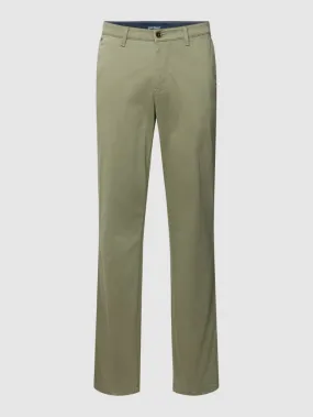 Chino with French pockets model "BENITO" Gardeur, khaki