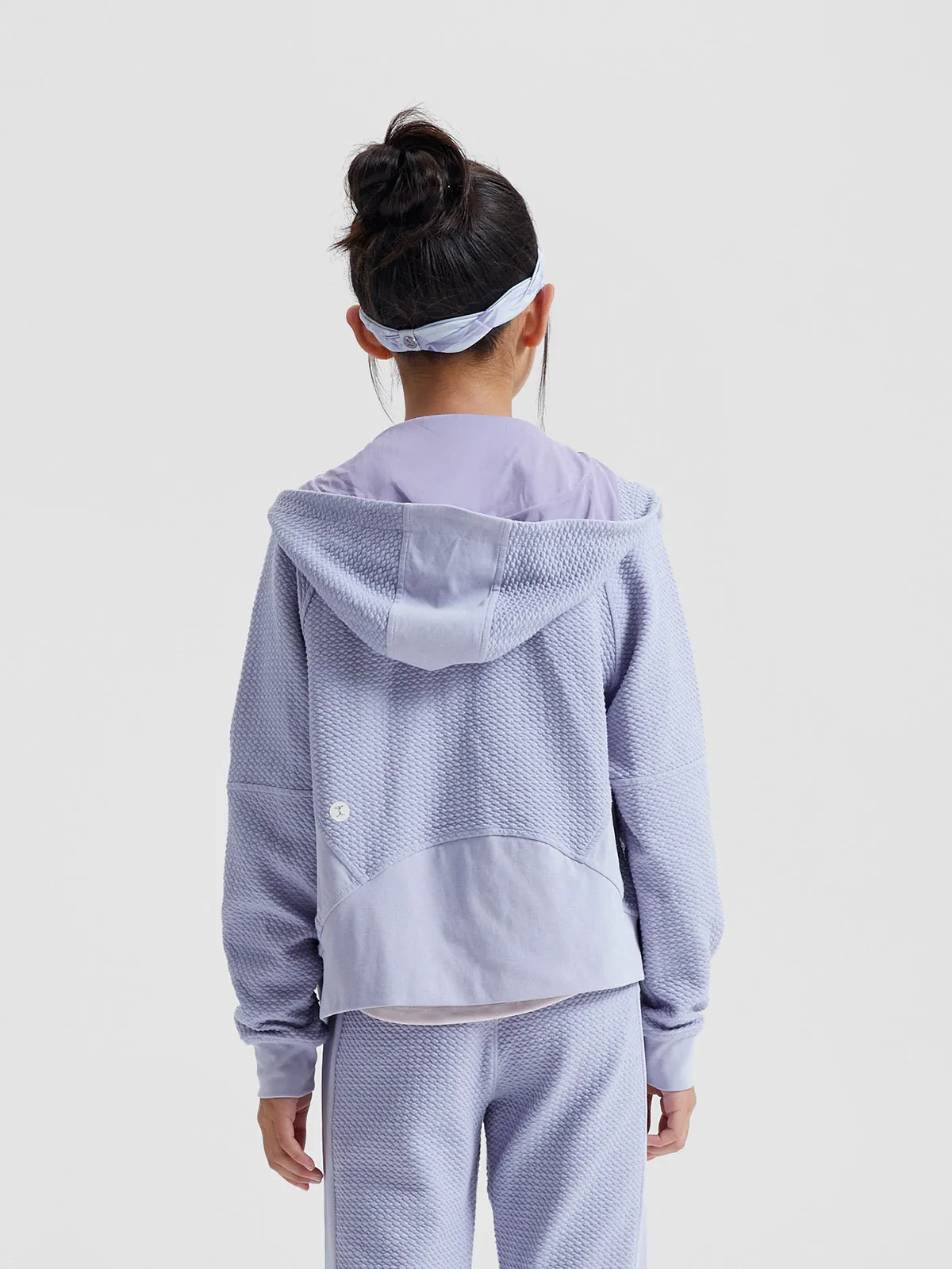 Cotton Wave Zip-Up Hoodie