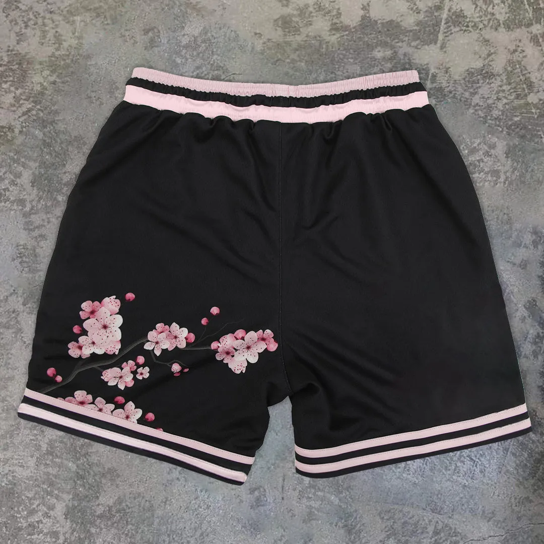 Fashion Retro Street Casual Mesh Shorts