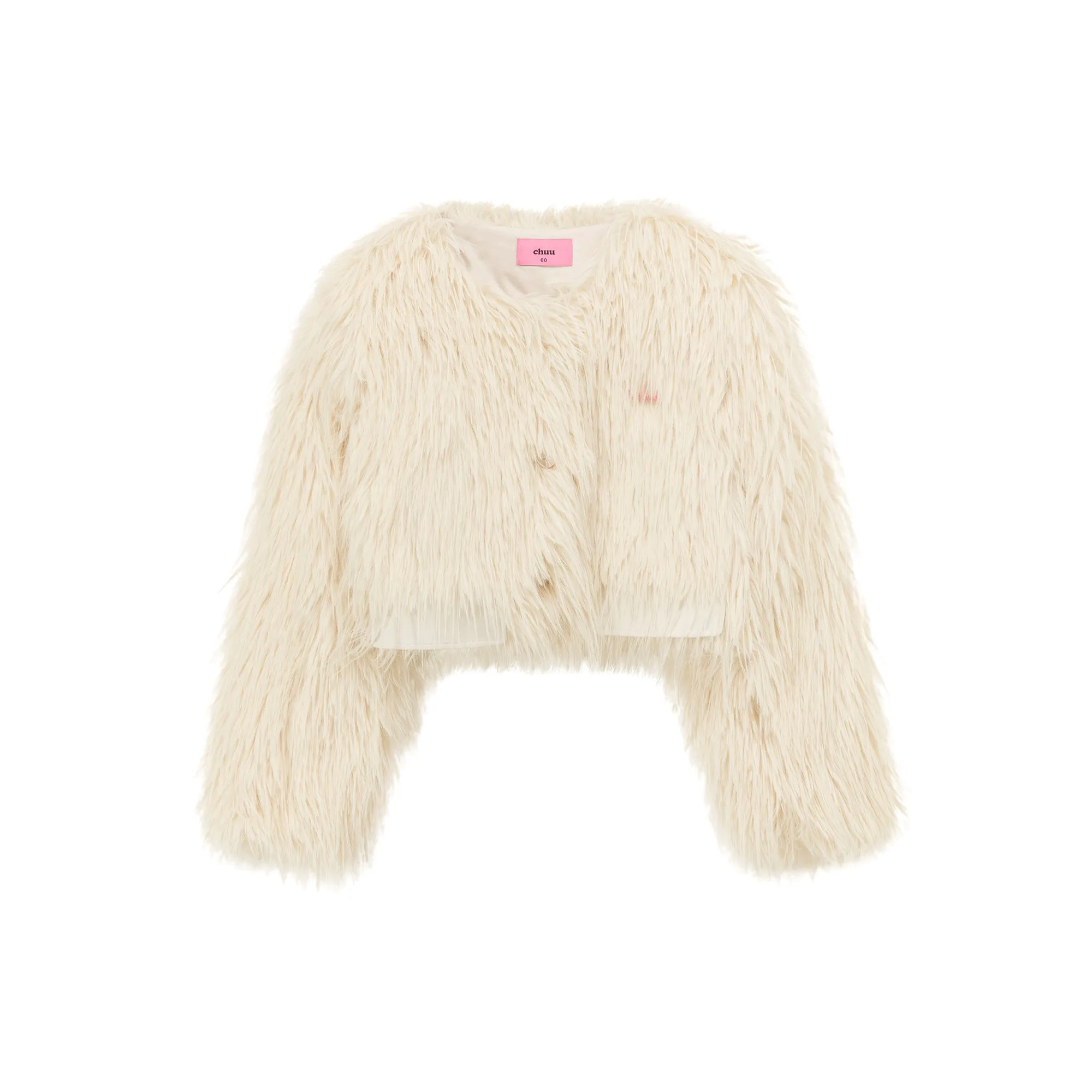 Faux Fur Loose Fit Jacket