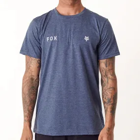 Fox Wordmark Ss Tee (Navy Melange)