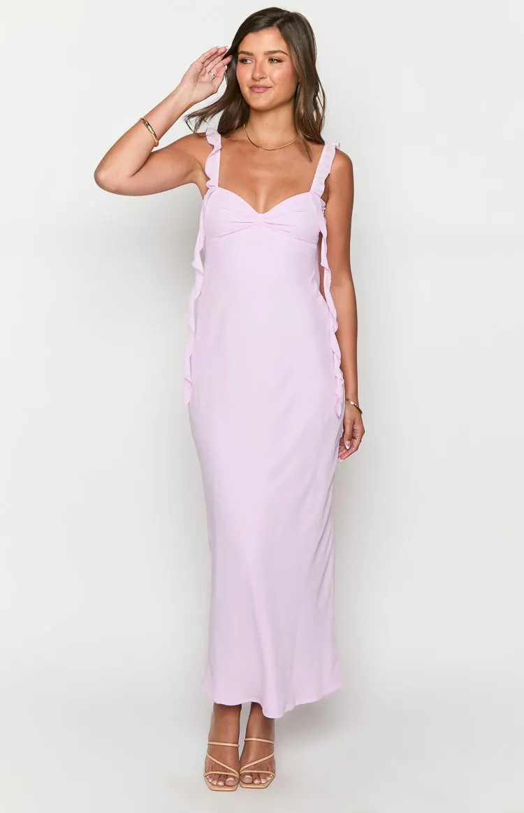 Janice Pink Maxi Dress