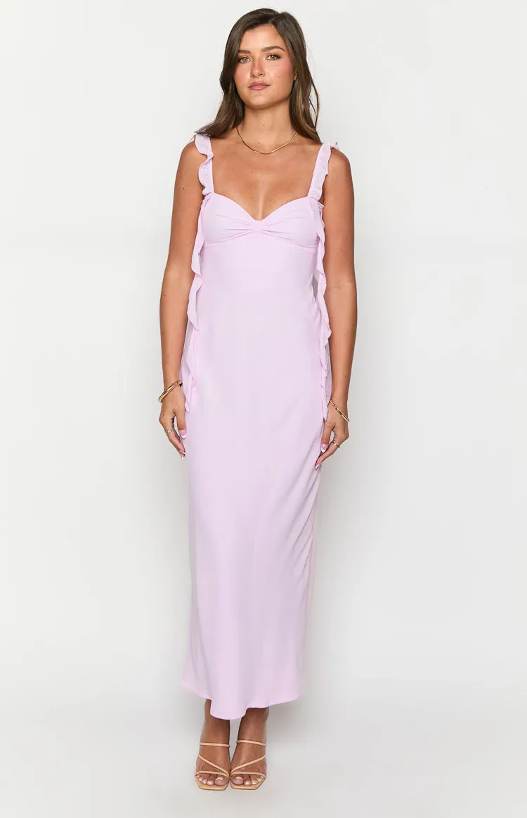 Janice Pink Maxi Dress