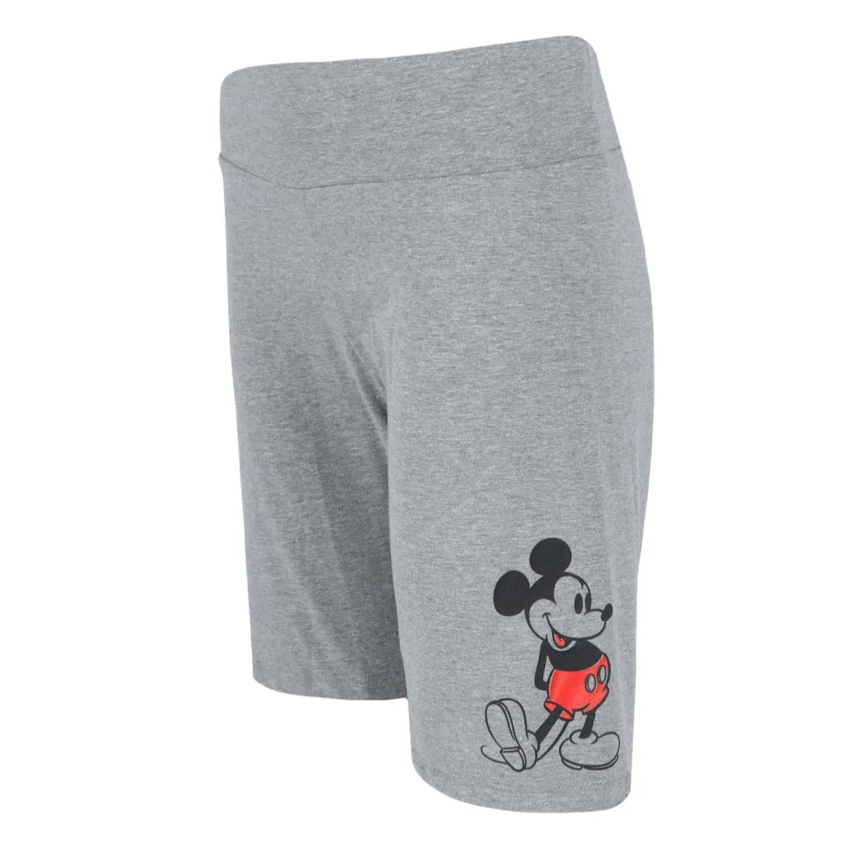 Jerry Leigh Women's Plus Size Disney Mickey Mouse Biker Shorts