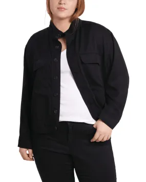 Kamila Utility Jacket | RICH BLACK-061