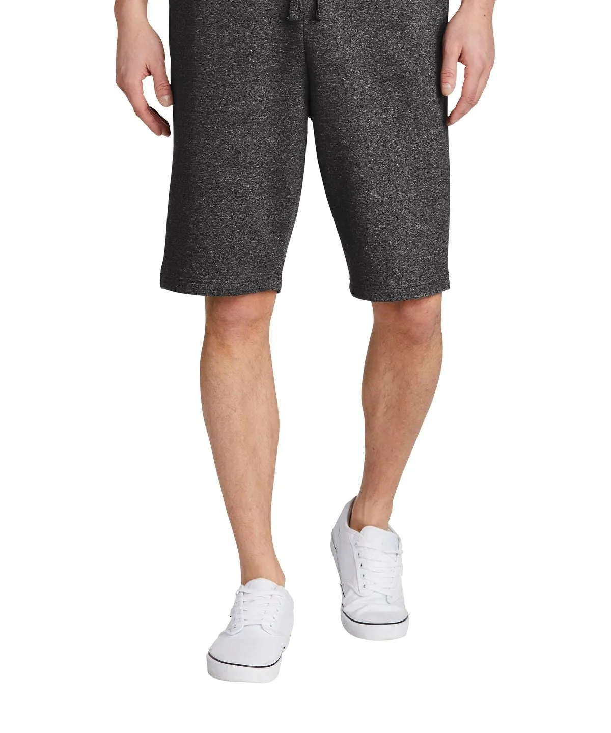 Men's Casual Fleece Jogger Shorts with Athletic Fit