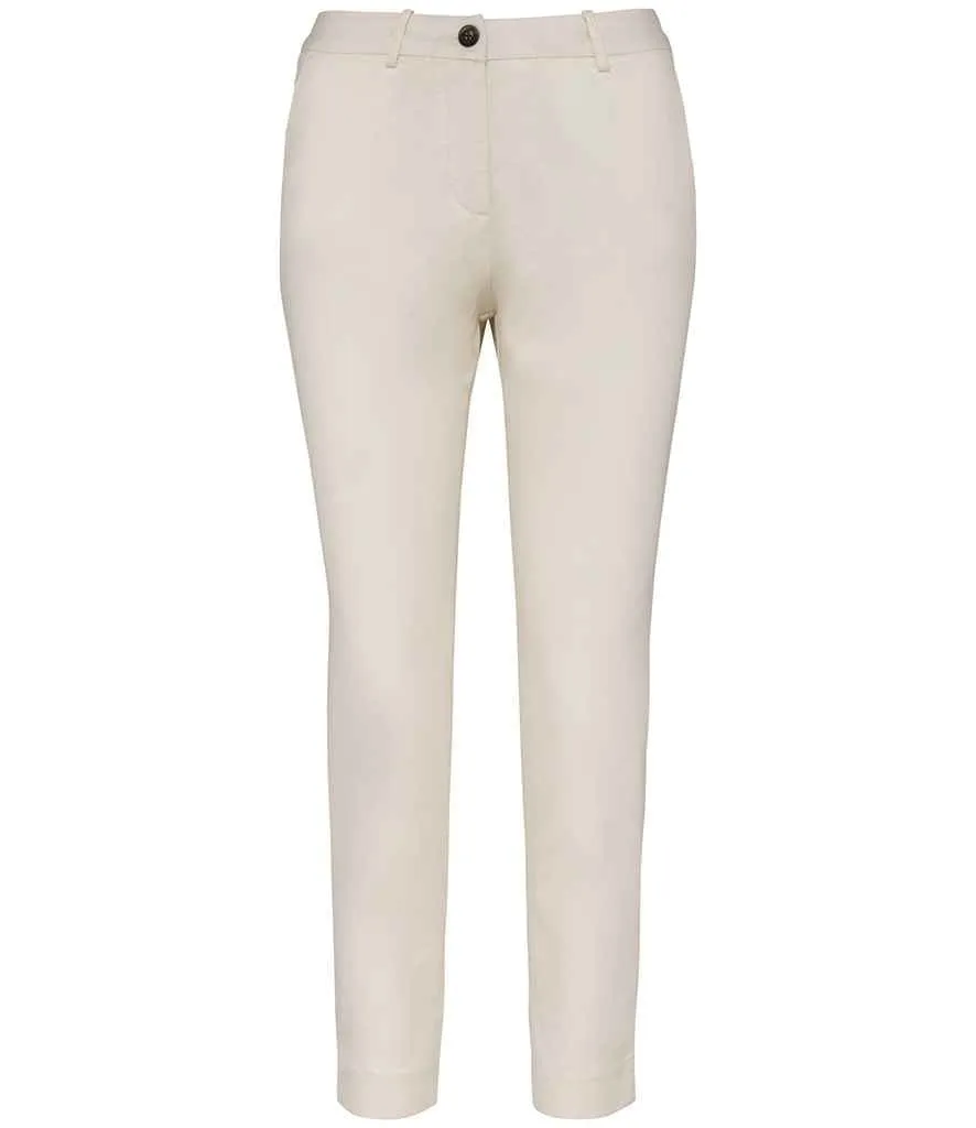 Native Spirit Ladies Chino Trousers | Ivory