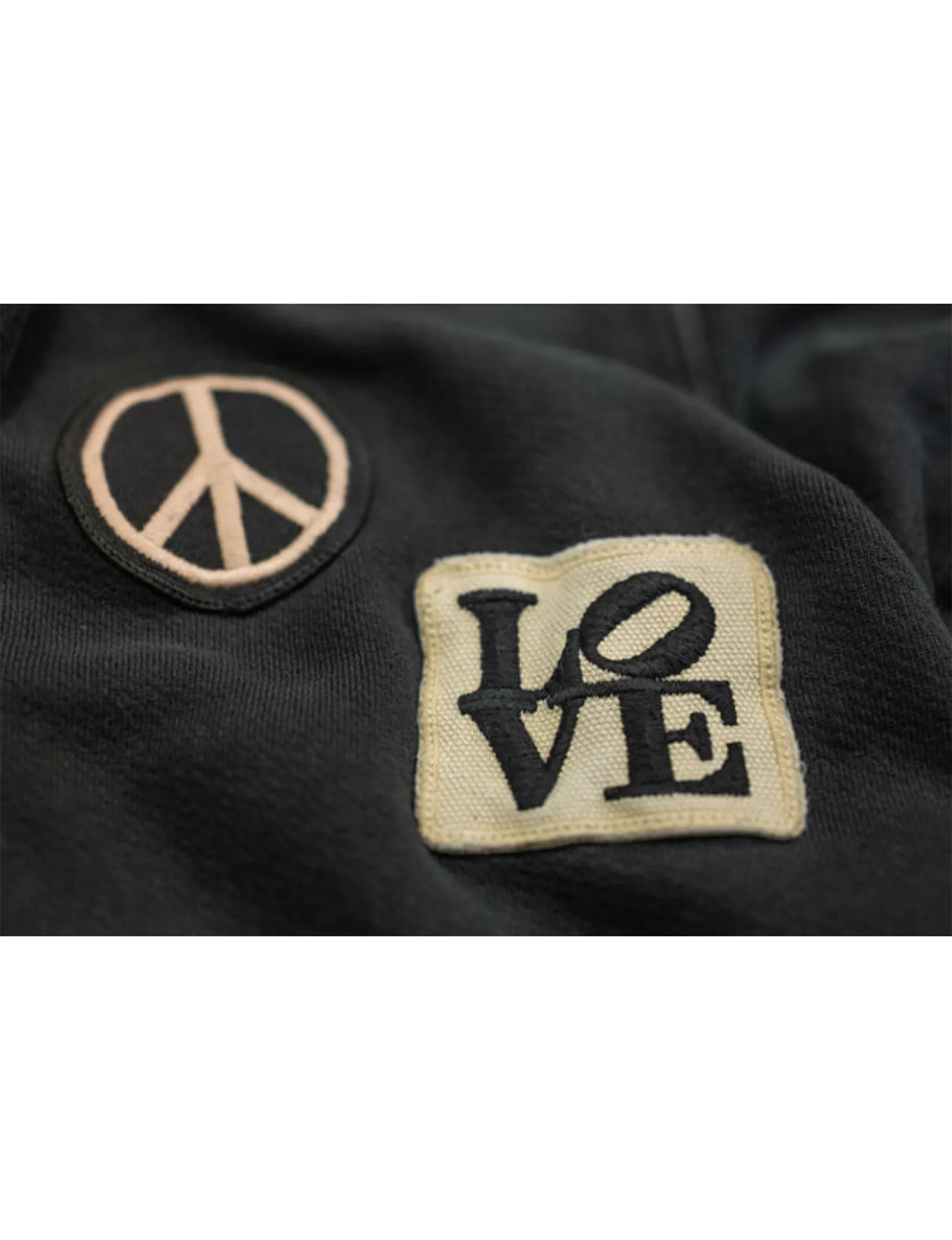 Peace Now Zip Fleece, Coal Pigment