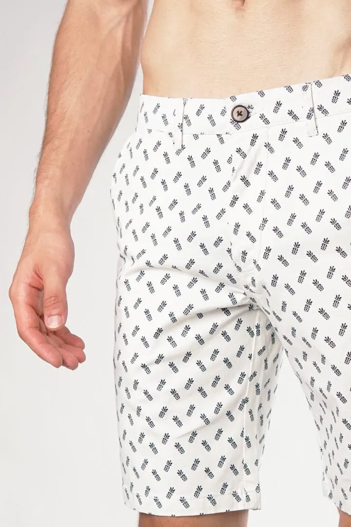 Pineapple Pattern Casual Shorts