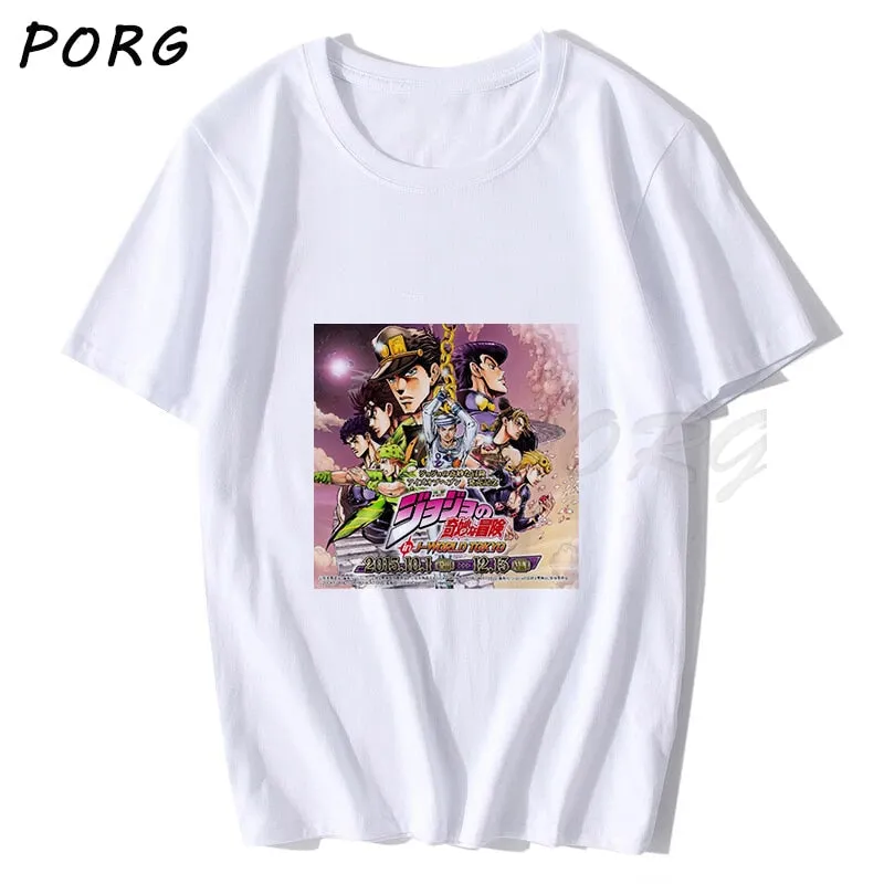 Printed T-shirt-3 Jojos Bizarre Adventure (Colors Available)