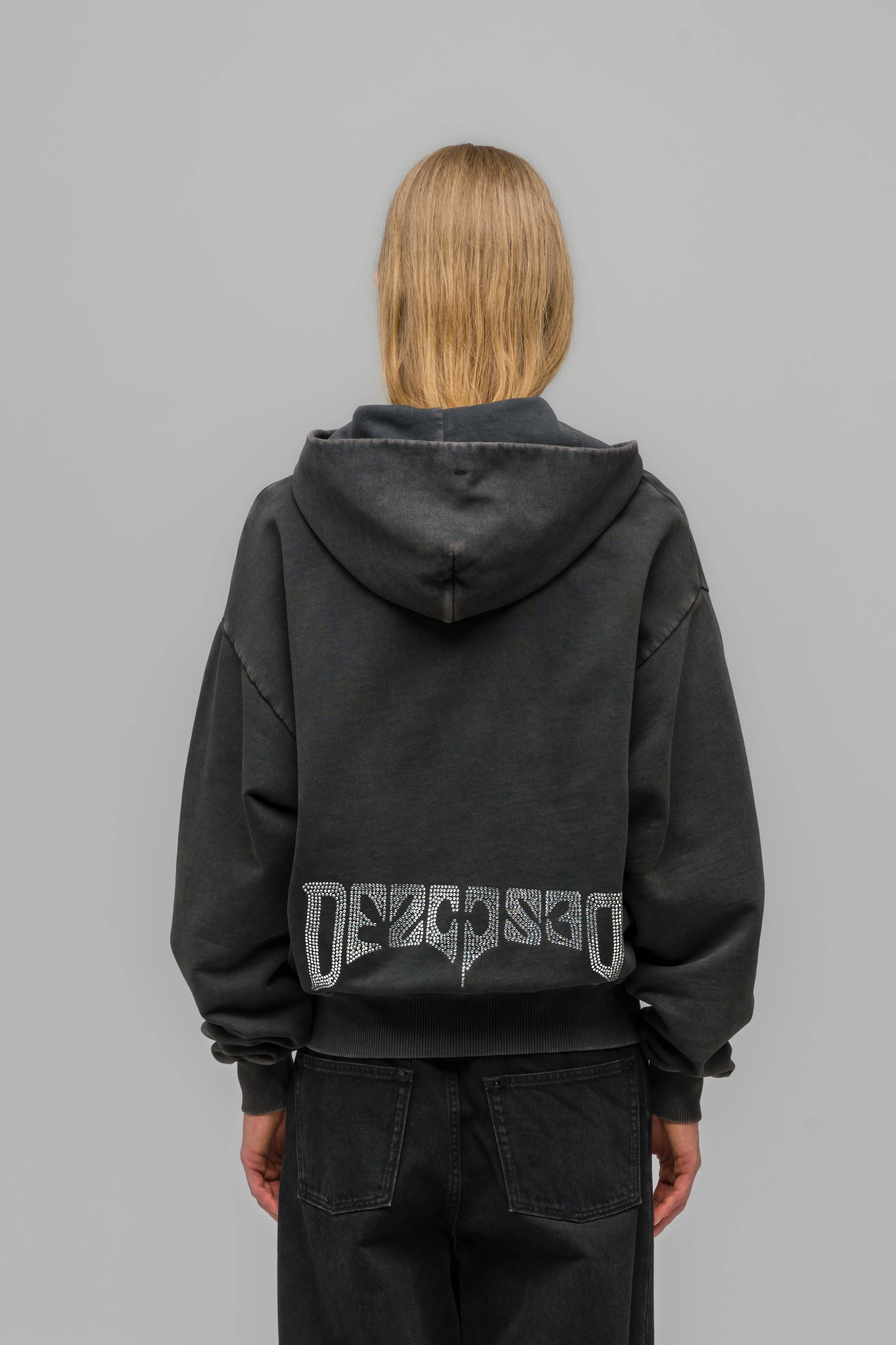 "LUSTER" ZIP-UP HOODIE