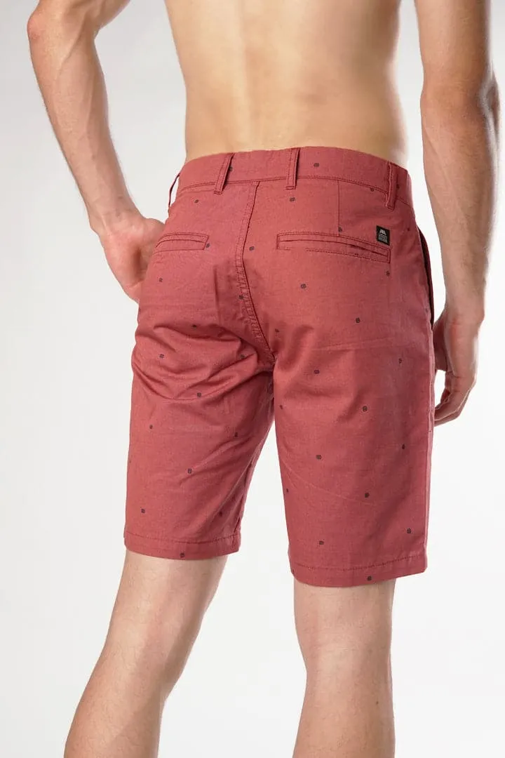 Rust Casual Shorts