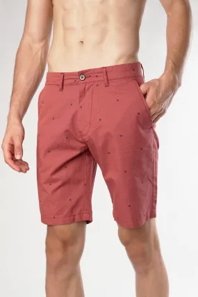 Rust Casual Shorts