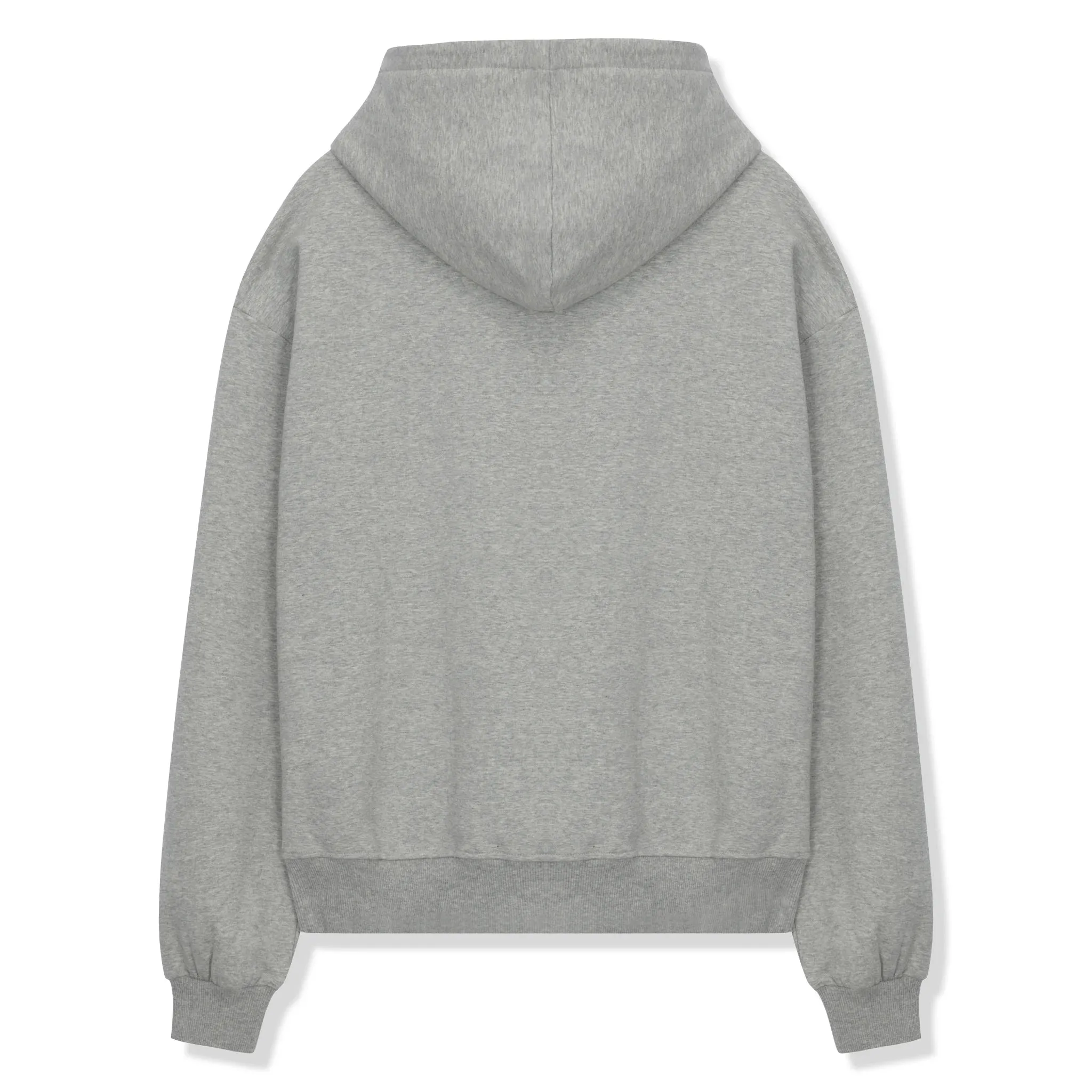 SIARR Light Grey Zip-Up Hoodie