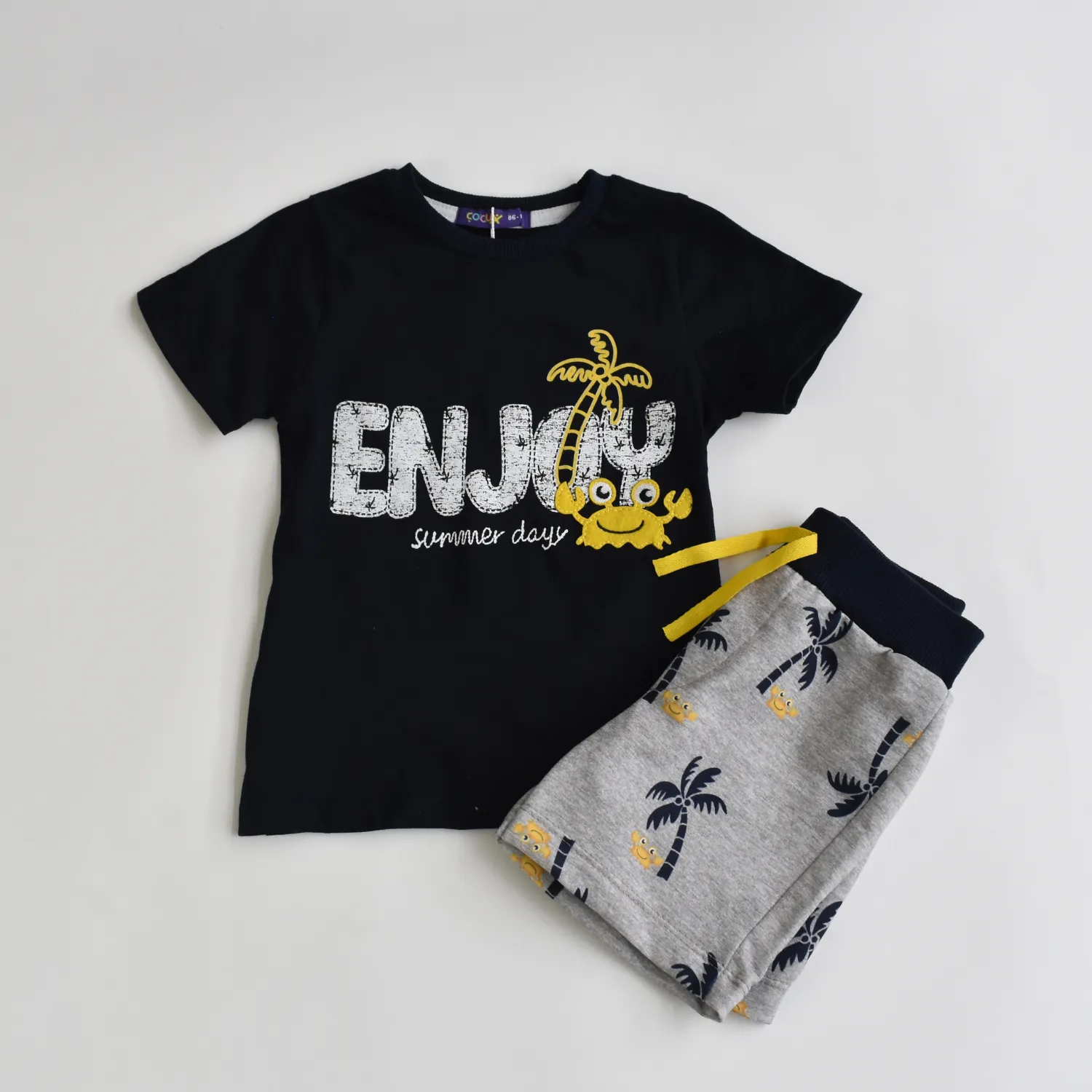 Tropical Joy Boys Casual Set