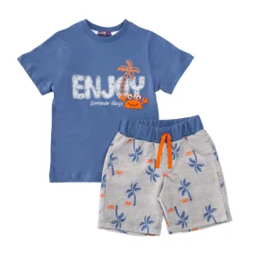 Tropical Joy Boys Casual Set