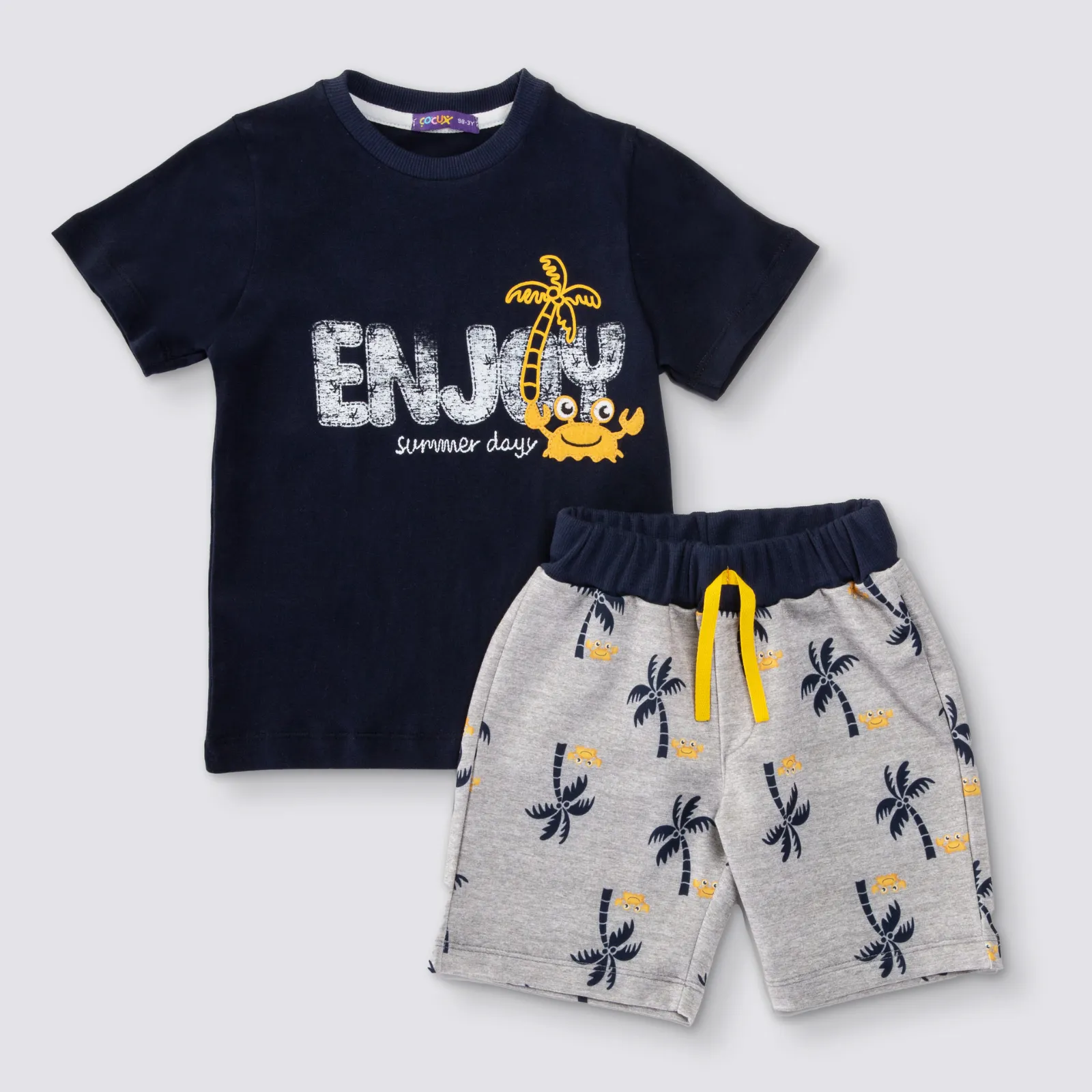 Tropical Joy Boys Casual Set